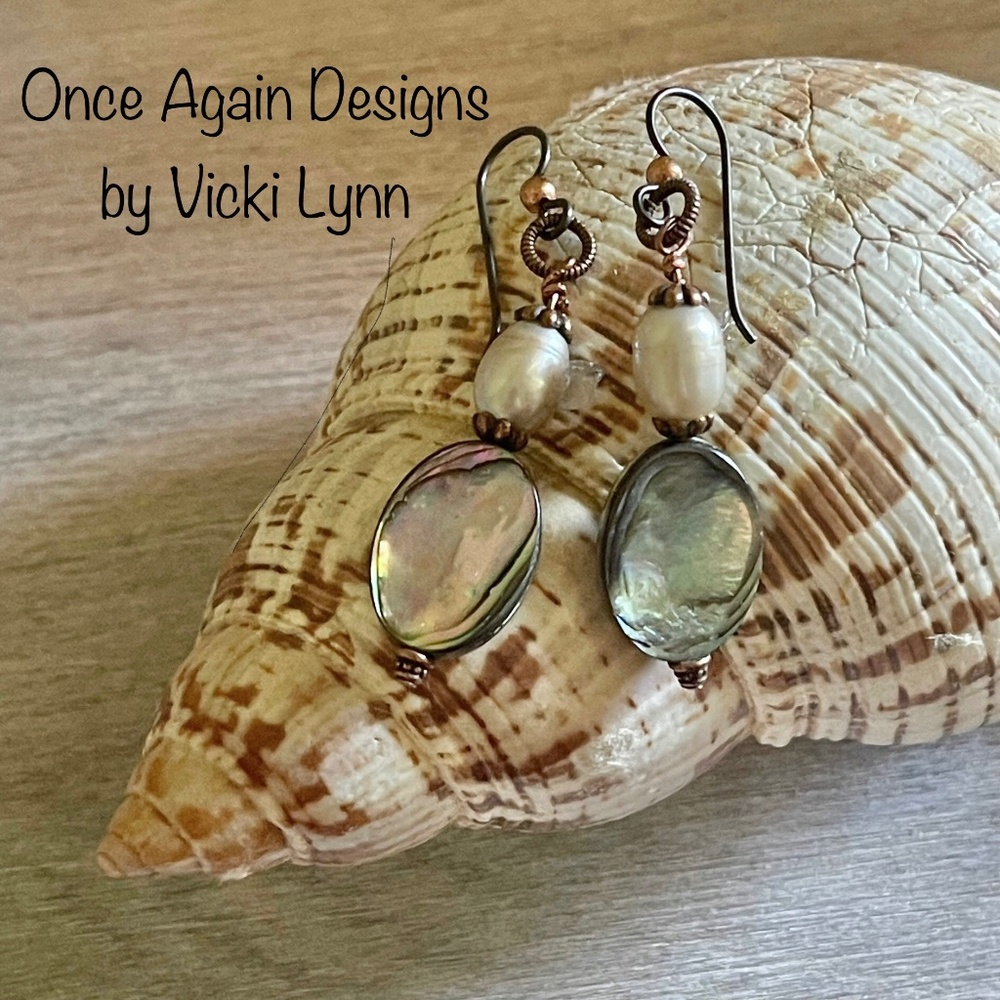 ARTISAN “Oceans Treasures” - Dangle Earrings - Picture 2 of 6